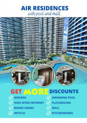 Cozy Condo Apartment in Makati / Manila with mall, restaurants, groceries, pool, netflix, disney+ and more